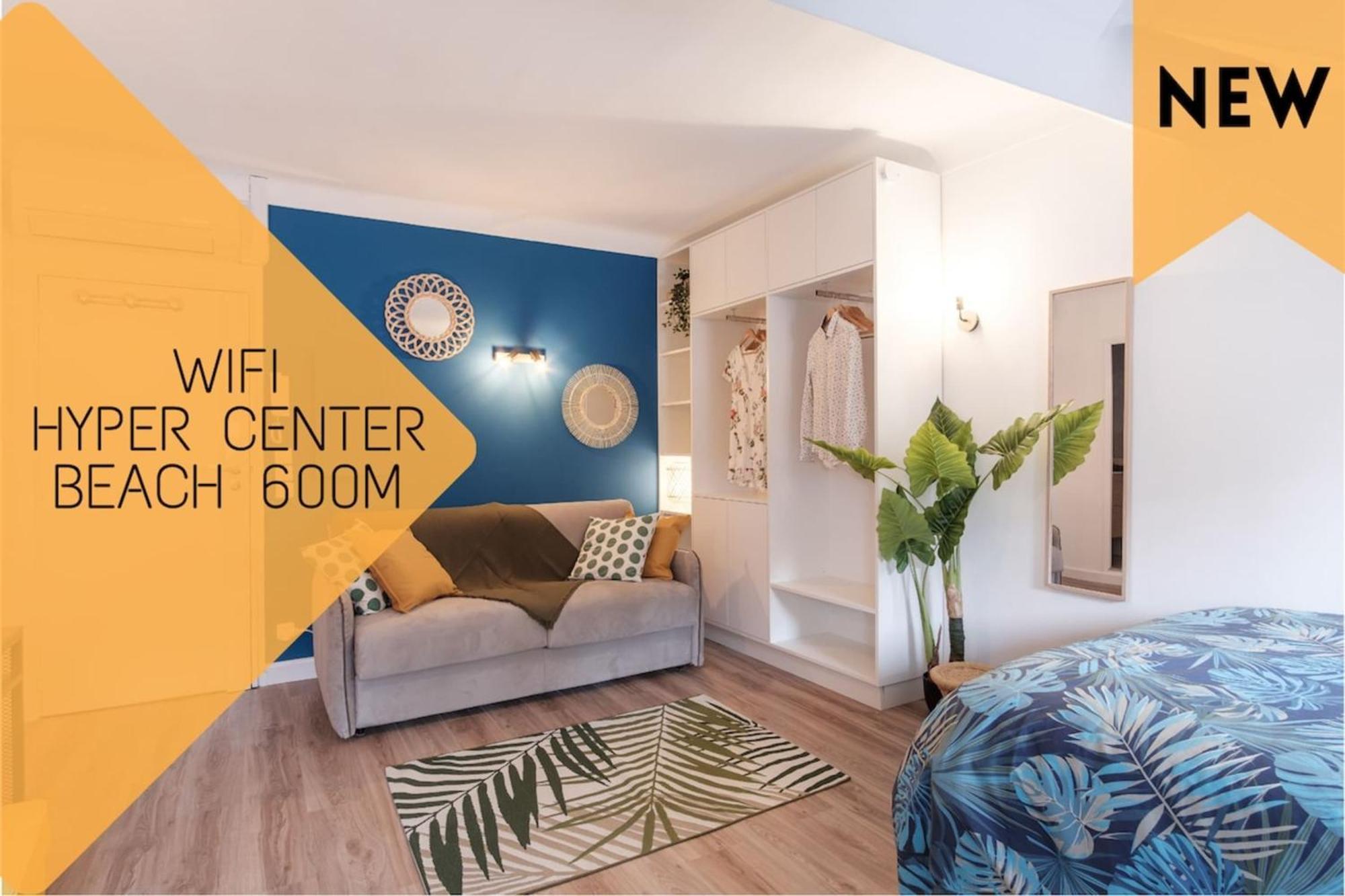 Ferienwohnung Le Carnot - Hypercentre - Cosy & Climatisation Cannes Exterior foto