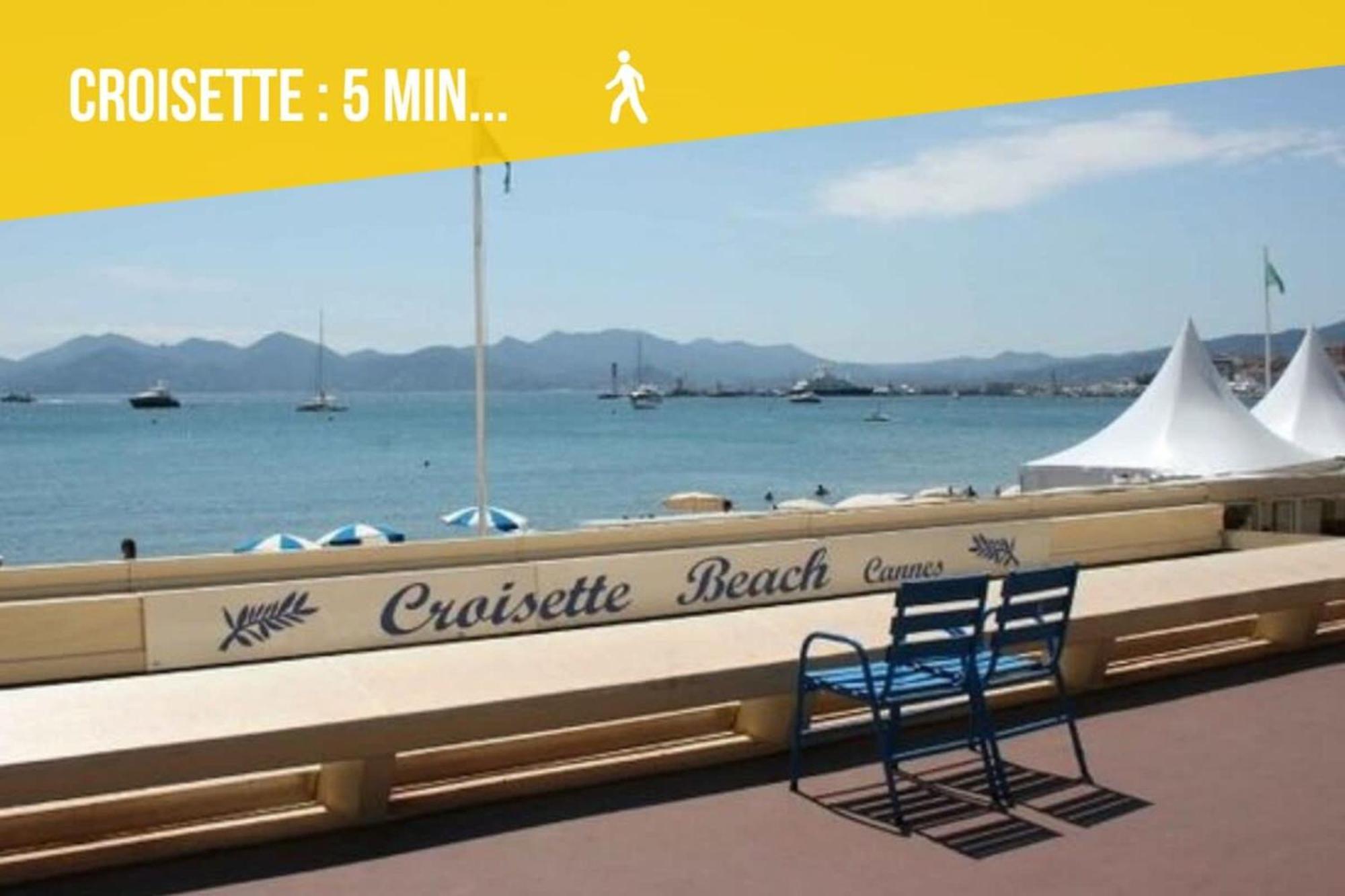 Ferienwohnung Le Carnot - Hypercentre - Cosy & Climatisation Cannes Exterior foto