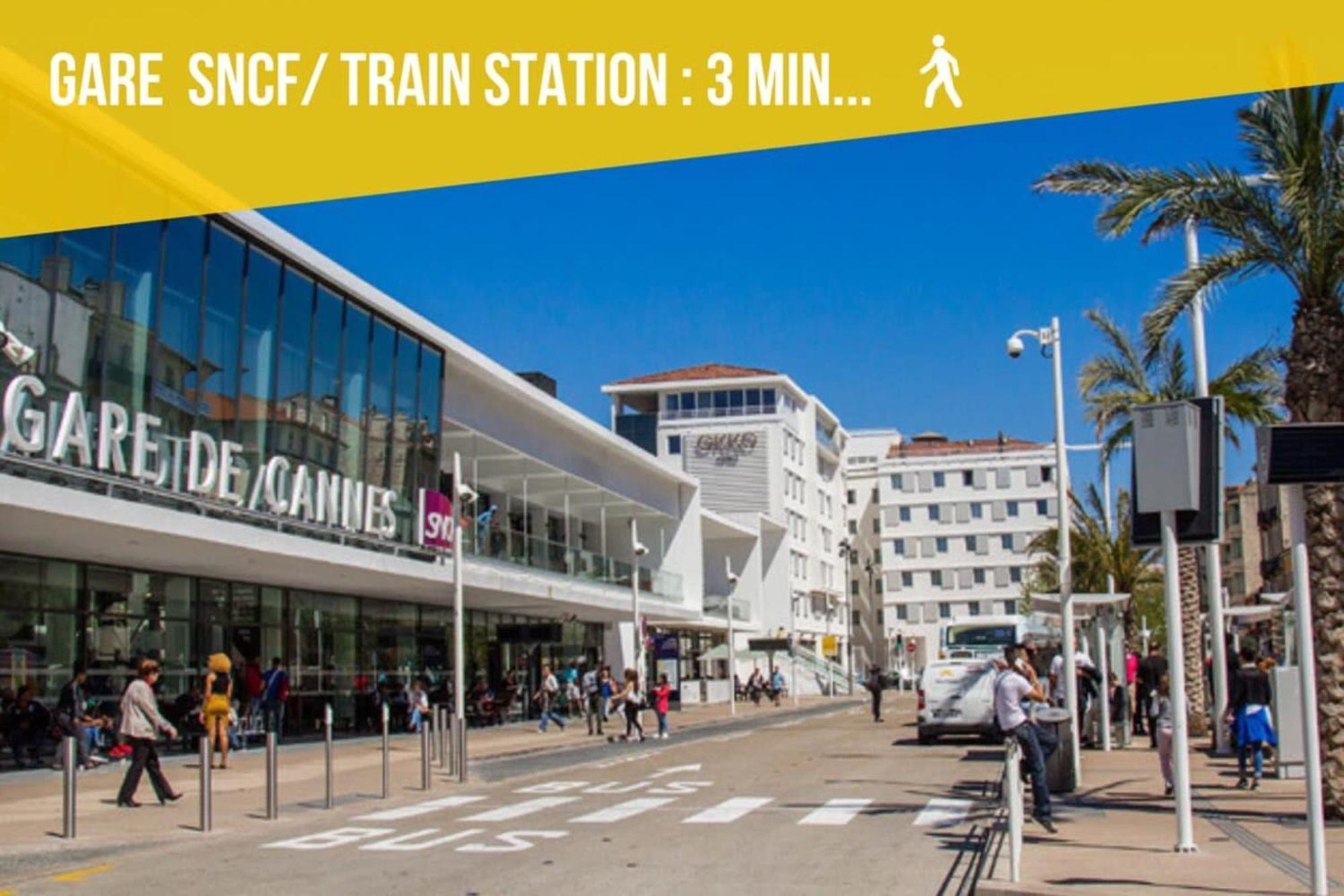 Ferienwohnung Le Carnot - Hypercentre - Cosy & Climatisation Cannes Exterior foto