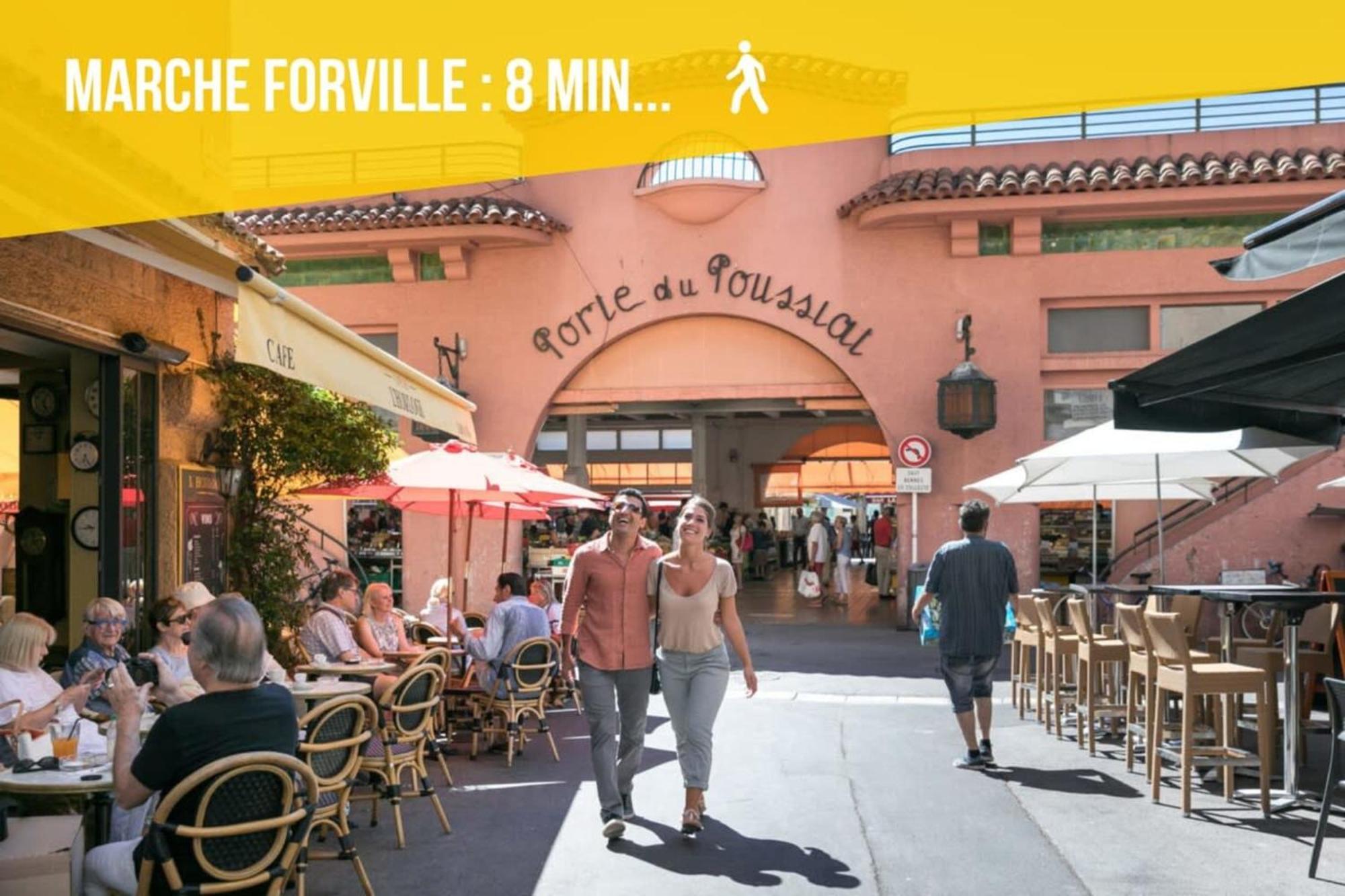 Ferienwohnung Le Carnot - Hypercentre - Cosy & Climatisation Cannes Exterior foto